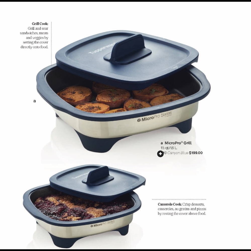 Tupperware micro pro grill